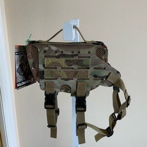 Dog Vest for Small Dogs - Military Inspired Camouflage Harness - New with Tags